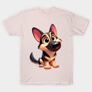 Cute German Shepherd T-Shirt